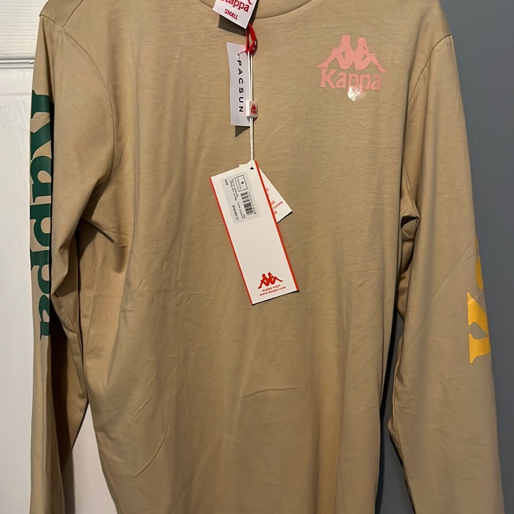 small long sleeve kappa shirt
